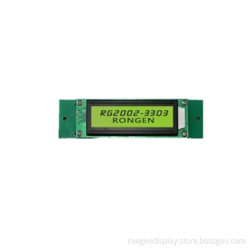 Character 20*2 LCD Yellow-Green Backlight LCD Module